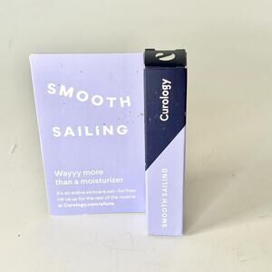 Curology Smooth Sailing Moisturizer Hydration Day Night Travel .5 oz 15ml NIB